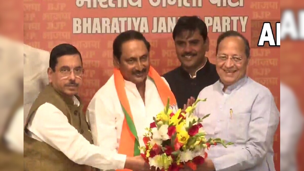 आंध्र प्रदेश के पूर्व CM किरण कुमार रेड्डी हुए भाजपा में शामिल, पिछले महीने दिया था कांग्रेस को झटका