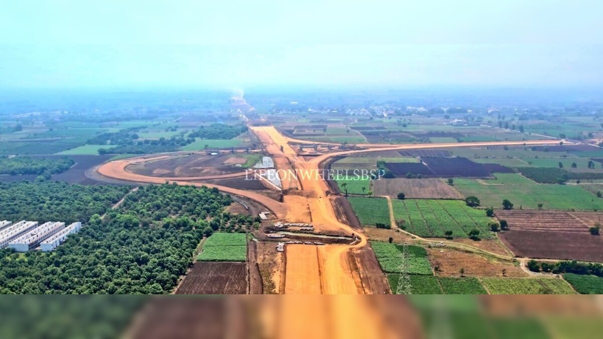 Delhi-Mumbai Expressway: तस्वीरों में देखिए दिल्ली-मुंबई एक्सप्रेसवे का सूरत इंटरचेंज