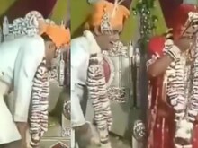 Funny Video: वरमाला के लिए तैयार था स्टेज, ऐन वक्त पर सरकी दूल्हे की पैंट!