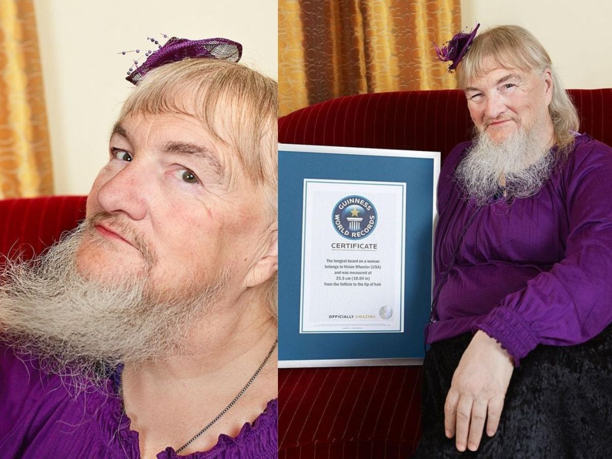 longest beard on woman 1