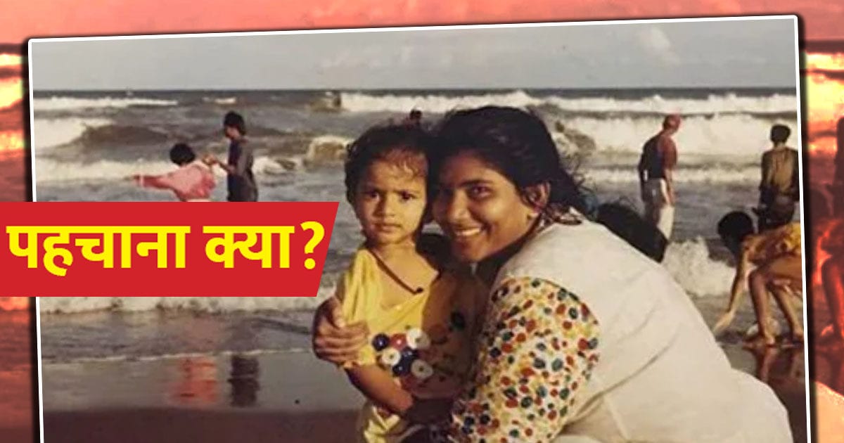 This girl seen in her mother’s lap is the superstar of South today, she has immense love for simplicity, did you recognize her?