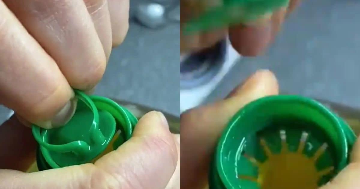 तेल की बोतल में क्यों रहता है टैब, ढक्कन के नीचे बने प्लास्टिक का है