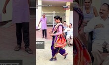 मराठी साड़ी में बैकफ्लिप देखा है कहीं?