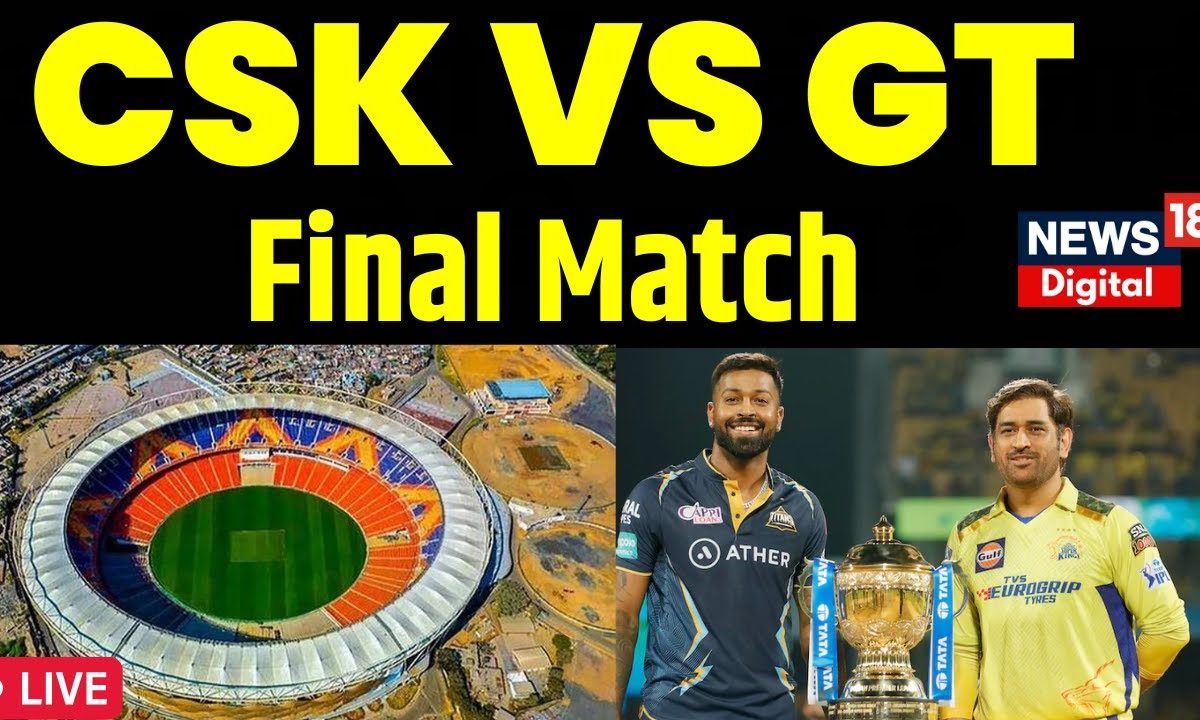 Ipl 2023 Final Match Live Csk Vs Gt Live Final Ms Dhoni Hardik Pandya Ipl Live News 3893