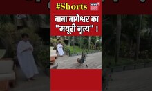 बाबा बागेश्वर का "मयूरी नृत्य" ! | Baba Bageshwar | Dhirendra Shastri | #shorts