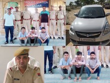 Jaisalmer:40 किमी खदेड़कर 3 तस्करों को किया गिरफ्तार, 45 कार्टन अवैध शराब जब्त