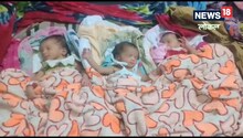 OMG! महिला ने एक साथ दिया तीन बेटियों को जन्म, हैरत में अस्पताल कर्मी, पिता गदगद