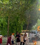 Allahabad University: विश्वविद्यालय परिसर में यौन शोषण के आरोपी प्रोफेसरों का पुतला दहन, इस मांग पर अड़े छात्र