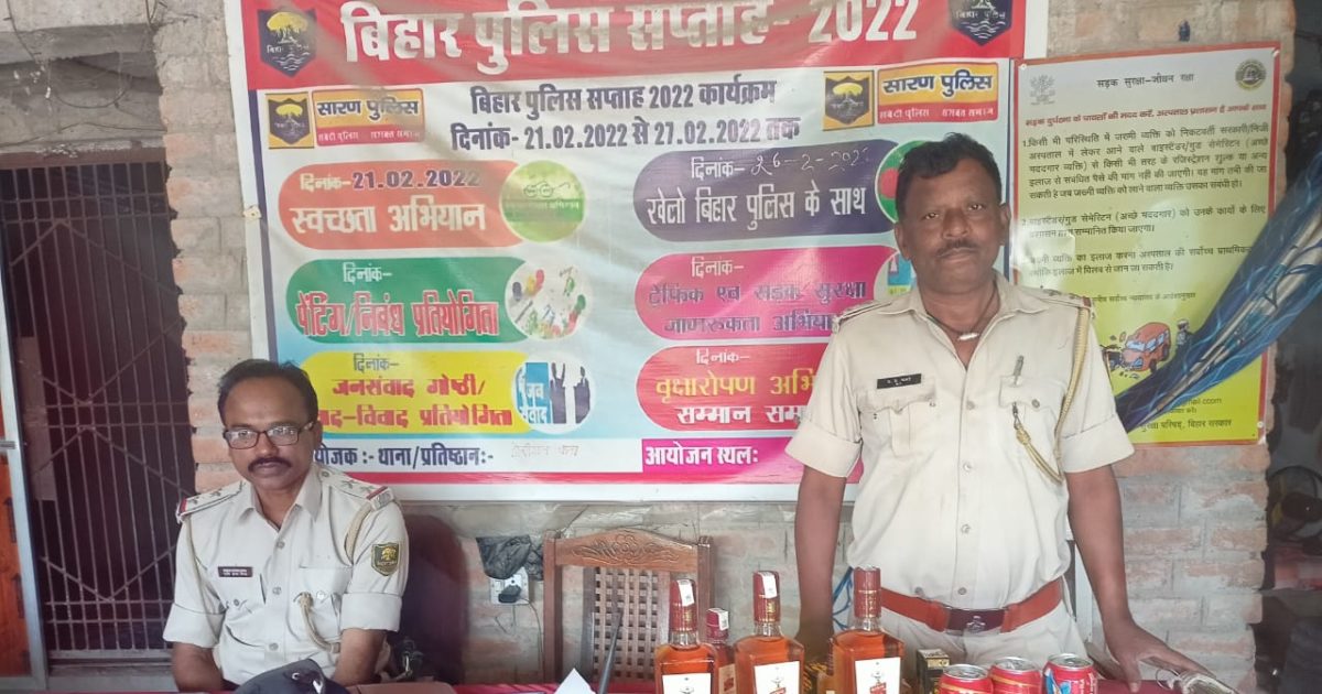 बिना नंबर वाले ट्रक से हो रही थी बिहार में शराब की तस्करी, पुलिस ने छापेमारी की तो हुआ खेल का खुलासा