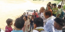 ड्राइविंग सीख रहे बच्चों के बीच पहुंची RTO अफसर, ट्रैफिक रूल्स का पढ़ाया पाठ