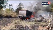 The Burning Trailer : खड़ा ट्रेलर जलकर हुआ राख, स्टार्ट करते समय निकली चिंगारी से हुआ हादसा