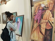 कला प्रदर्शनी में छात्र-छात्राओं ने उकेरी अनोखी आकृति, देखिए Video