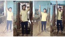 Snake Video: मकान में घुसा 10 फीट लंबा सांप...फिर स्नेक कैचर ने दीवार खोदकर निकाला