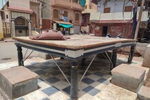 7 पाये वाले इस 8 फीट लंबे पाटे को देखने देश-दुनिया से आते हैं लोग, 100 साल से भी है ज्यादा पुराना