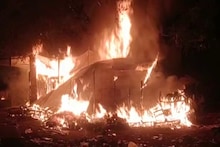 Jangir News: Horrible fire in Shiv Narayan's Bombay market, furniture worth lakhs burnt to ashes