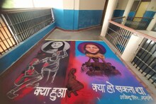 Sakshi Murdered By Sahil : साक्षी हत्याकांड से भावुक हुआ झांसी का आर्टिस्ट, इस अंदाज में बयां किया दर्द