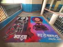 साक्षी हत्याकांड से भावुक हुआ झांसी का आर्टिस्ट, इस अंदाज में बयां किया दर्द