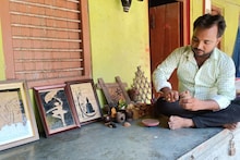 घर में बेकार पड़े सामान से यह युवक बना रहा गिफ्ट आइटम, हुनर देखकर लोग रह जाते हैं अचंभित