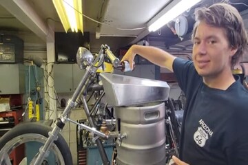 VIDEO: This bike runs on beer, not petrol, accelerates at a speed of 240KMPH