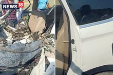 ट्रक से हुई टक्कर में कार के उड़े परखच्चे, पांच लोगों की हुई मौत, एक ही परिवार के थे सभी