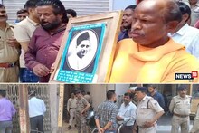 Mutiny on Godse: Hindu Mahasabha again tries to celebrate the birth anniversary, police stopped the program, removed the photo
