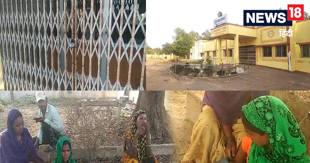 कोरबा: स्वास्थ्य केंद्र पर लटका ताला, महिला ने पेड़ के नीचे दिया बच्चे तो जन्म, लापरवाही के लिए जिम्‍मेदार कौन?