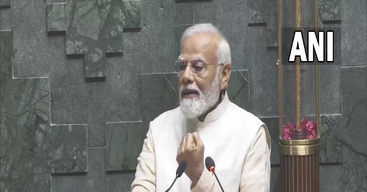 “New life is needed for the new festival… Charewati-Cherewati”, PM Modi said these special lines in the new Parliament
