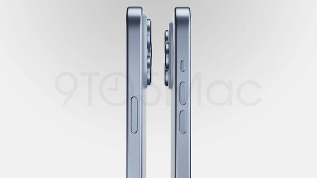 iPhone 15 Pro Render/9To5Mac