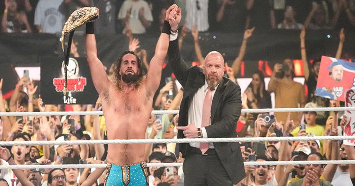 WWE gets new World Heavyweight Champion, Seth Rollins defeats AJ Styles, Triple H celebrates