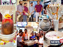 PHOTOS : भक्त ने महाकाल को अर्पित किए 7 लाख के नागराज, दान की लंबी है सूची