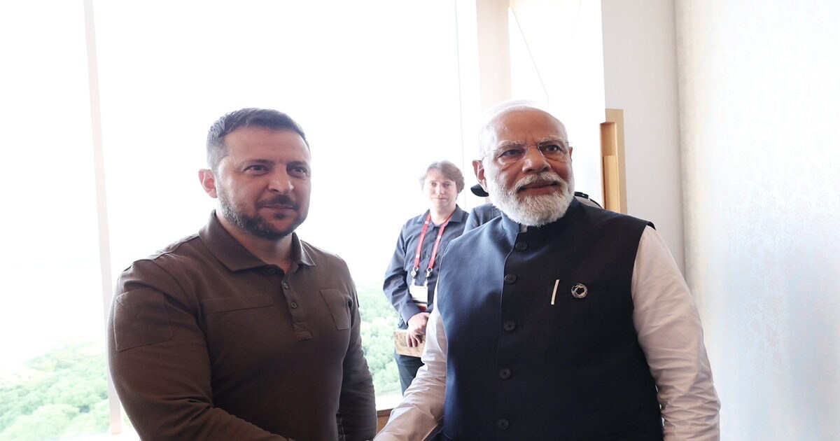 ‘This war is not political, it is an issue of humanity…’, PM Modi told Ukrainian President Zelensky in Hiroshima