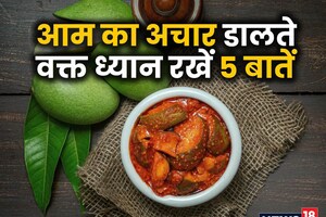 आम का अचार डालना है तो 5 बातों का रखें खास ख्याल, लंबे वक्त तक नहीं होगा खराब! स्वाद भी रहेगा बरकरार
