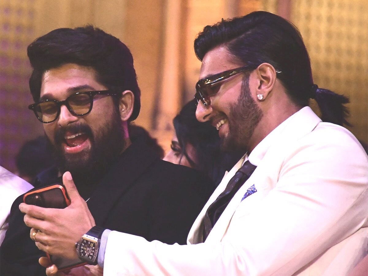 allu arjun. allu arjun latest news, allu arjun pushpa 2, pushpa 2 update, pushpa 2 latest news, ranveer singh in pushpa 2, ranveer singh allu arjun, ranveer singh upcoming movie, karan johar, alia bhatt, rocky aur rani ki prem kahani, south cinema,