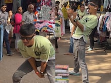 भरे बाज़ार में नाचा लड़का, भोजपुरी गाने पर झन्नाटेदार स्टेप्स, दंग हुए लोग!