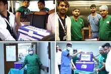 PHOTOS: 62 साल की महिला की मौत के बाद अंगदान, किडनी ले जाने भोपाल से इंदौर तक बनाया ग्रीन कॉरिडोर