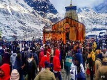 7 दिन में 1 लाख से अधिक श्रद्धालु पहुंचे केदारनाथ, मौसम ने रोकी कइयों की राह