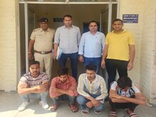 हेचरी मालिक का बेटा निकला लुटेरा, 4 साथी भी गिरफ्तार, अंडा व्यापारी को लूटा था