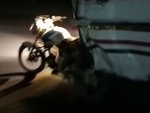 रोडवेज बस ने पहले बाइक सवार को मारी टक्कर, फिर 12 KM तक घसीटा, देखें VIDEO