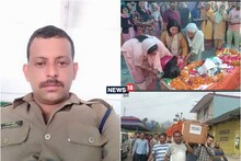 हिमाचल के शहीद संतोष ठाकुर पंचतत्व विलीन, 10 वर्षीय बेटे ने पिता की चिता को दी मुखाग्नि