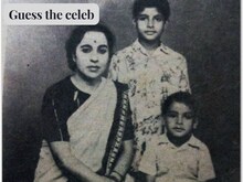 मां के साथ नजर आ रहे दोनों बच्चे हैं खास, 1 है इंडस्ट्री का बादशाह तो दूसरा...