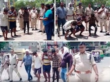 पुलिस ने निकाली हेकड़ी! 3बदमाशों को पकड़ कर निकाला जुलूस, सरेआम लगवाई उठक-बैठक