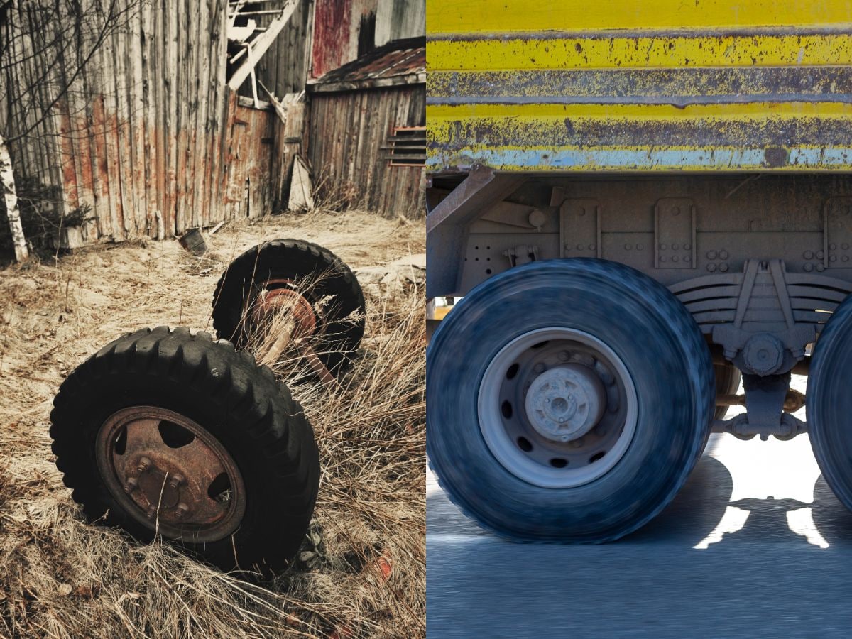 why truck tyres lift in air 2