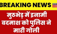 Breaking News: मुठभेड़ में दो इनामी बदमाश घायल, पुलिसकर्मी को भी लगी गोली। Arrest।Moradabad। Top News