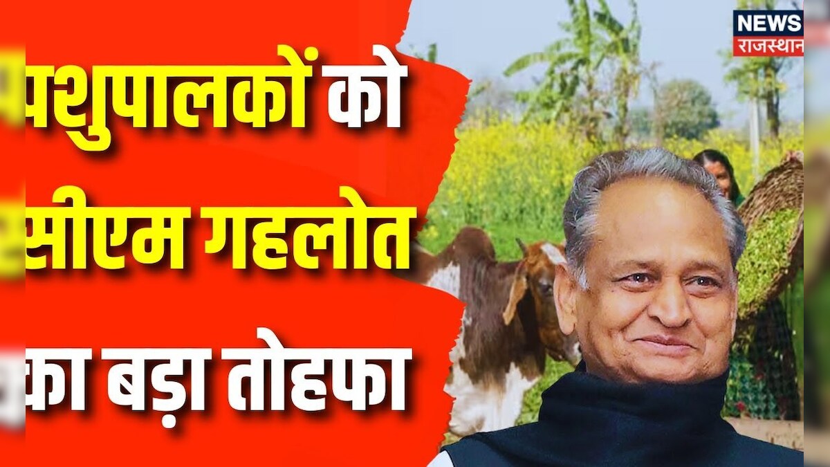 Rajasthan Election 2023 राजस्थान के पशुपालकों को CM Ashok Gehlot का