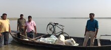 गंडक नदी के रास्ते UP से बिहार लाई जा रही 102 कार्टन शराब बरामद, 2 नाव जब्त, 1 तस्कर गिरफ्तार