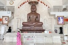चमत्कार! जैन मंदिर में भगवान आदिनाथ की प्रतिमा से निकली जलधारा, देखें Video