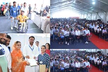 नागौर में लगा 'राजस्थान मेगा जॉब फेयर', 1200 से अधिक युवाओं का रोज़गार के लिए चयन