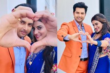 शादीशुदा हीरो संग अक्षरा सिंह की रोमांटिक PICS लीक, मांग में सिंदूर...