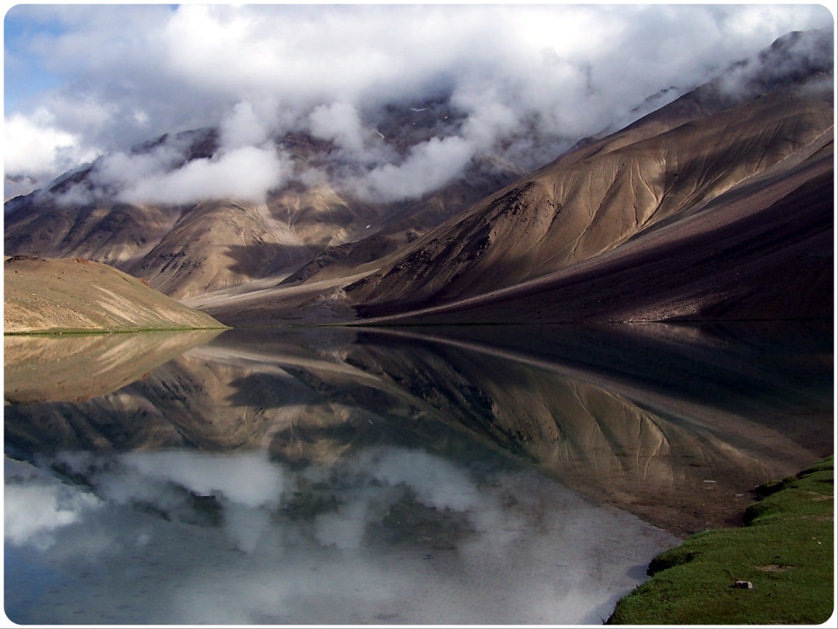 Moon Lake, Chandra Taal, Lake changes colour, Himachal Pradesh, Nature, Himalaya, Tourism, Tour and Tourist, Tour and travel, Mahabharat, Yudhishthira, Indra Dev, Mythology, Lake, Hill Top, Environment