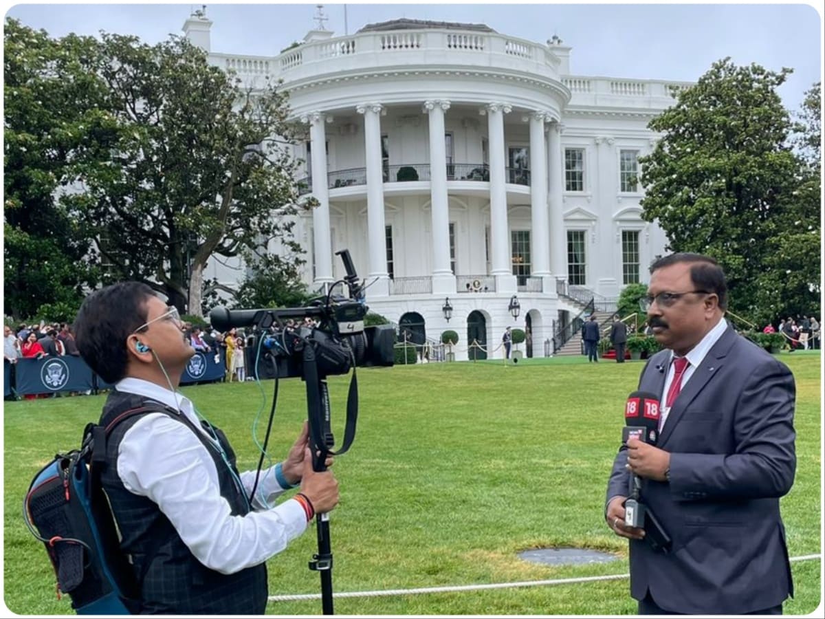 PM Narendra Modi US State visit, PM Modi, US, US State Visit, White House journalists, special status to Journos, Indian journalists, White House Coverage, US President Joe Biden, Electronic Media, Prez Rechard Nickson, Press Conference, News18, News18 Hindi, CNBC TV18, America